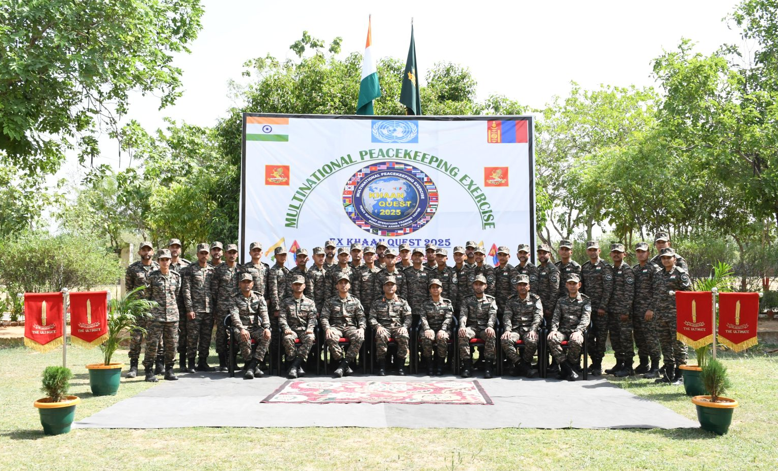 भारत समेत 24 देशों की सेनाओं का संयुक्त शांति मिशन अभ्यास शुरू